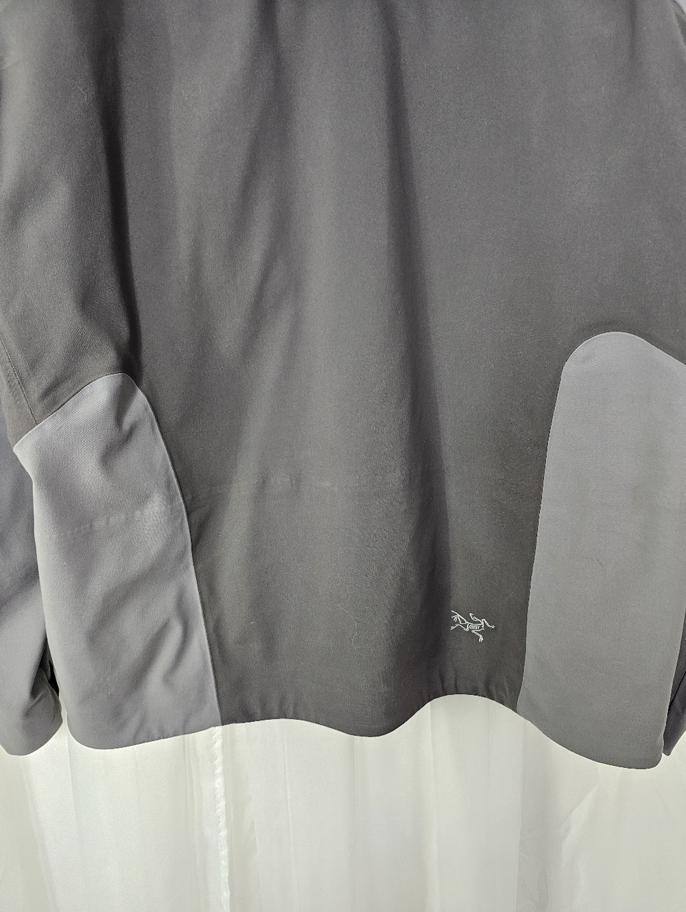 Vintage Arcteryx Stingray GoreTex Recco Jacket Gray Gunmetal Saltilo Men's Large - Picture 11 of 14
